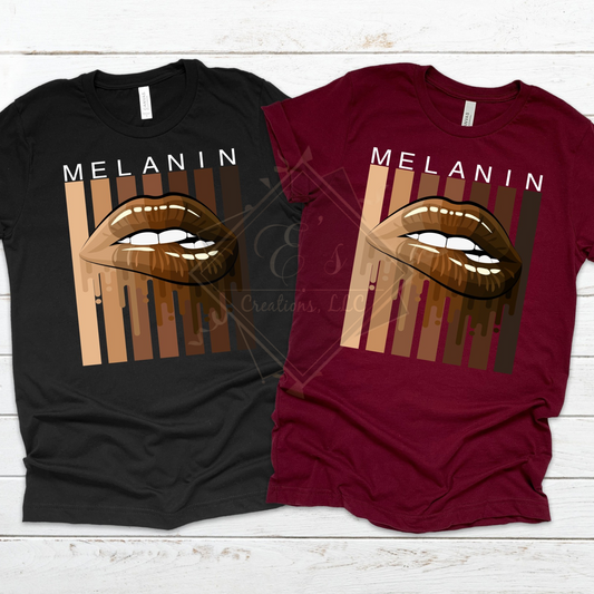 "Melanin" Lips Shirt