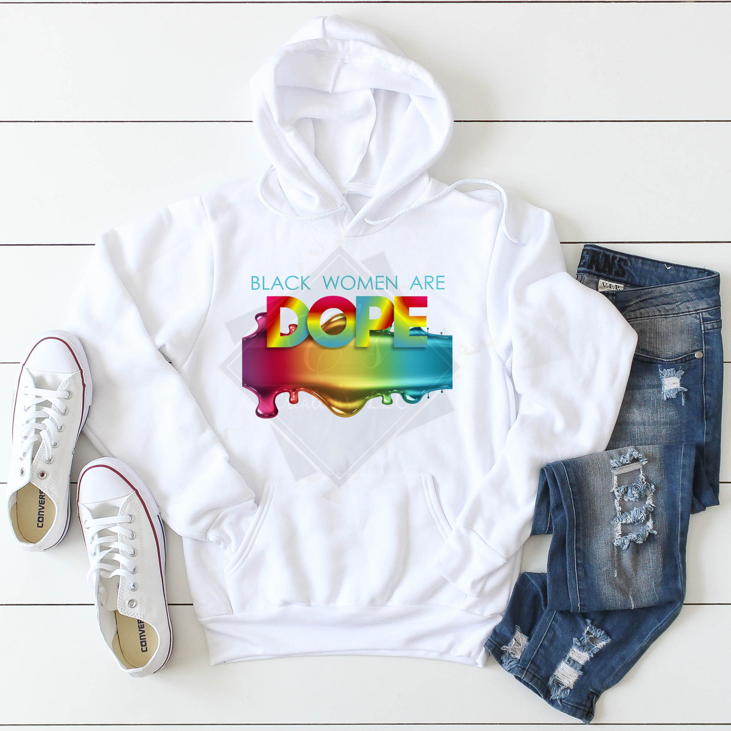"Black Women Are Dope" Multicolor Shirt